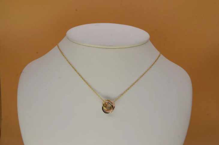 Trinity Rings Necklace