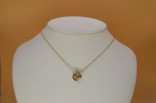 Trinity Rings Necklace