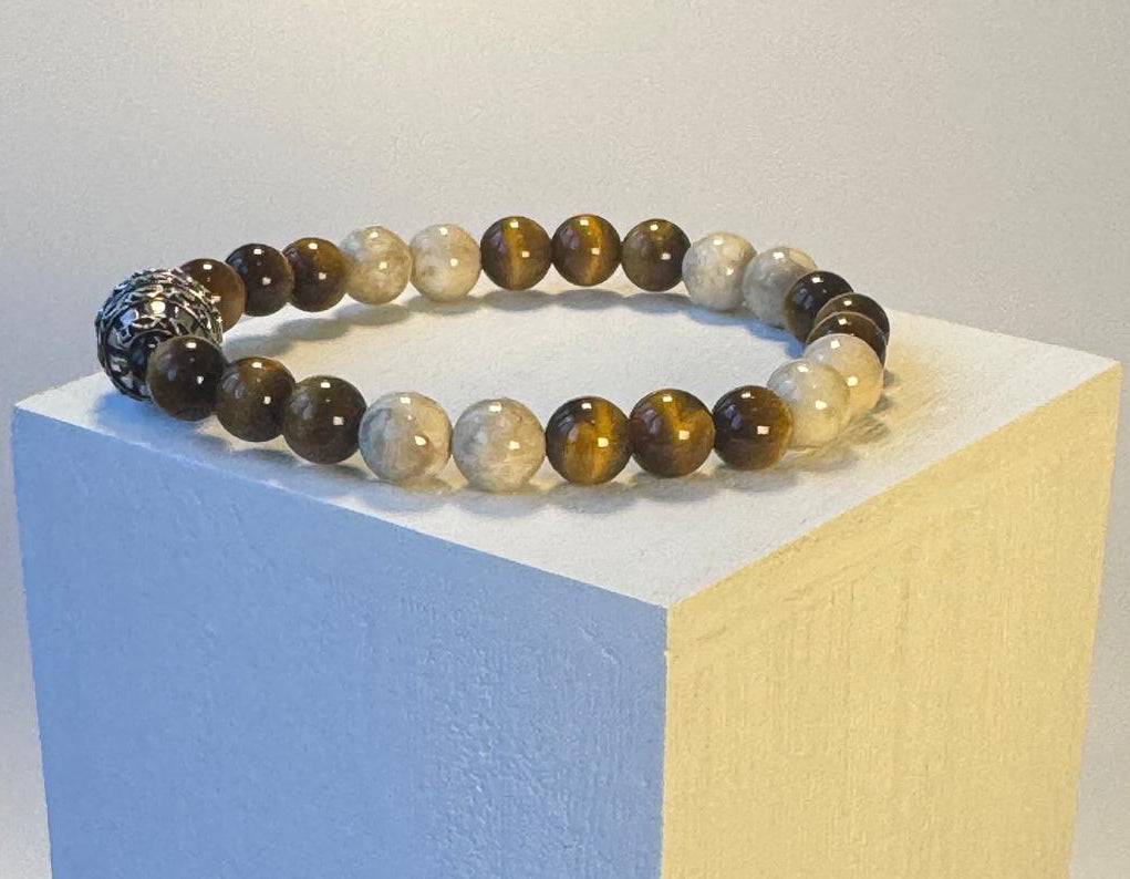 Big Bang Infinity Bead Bracelet EYE OF TIGER EDITION