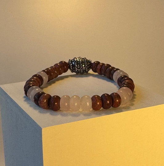 Big Bang Infinity Bead Bracelet RED JASPER