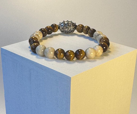 Big Bang Infinity Bead Bracelet EYE OF TIGER EDITION